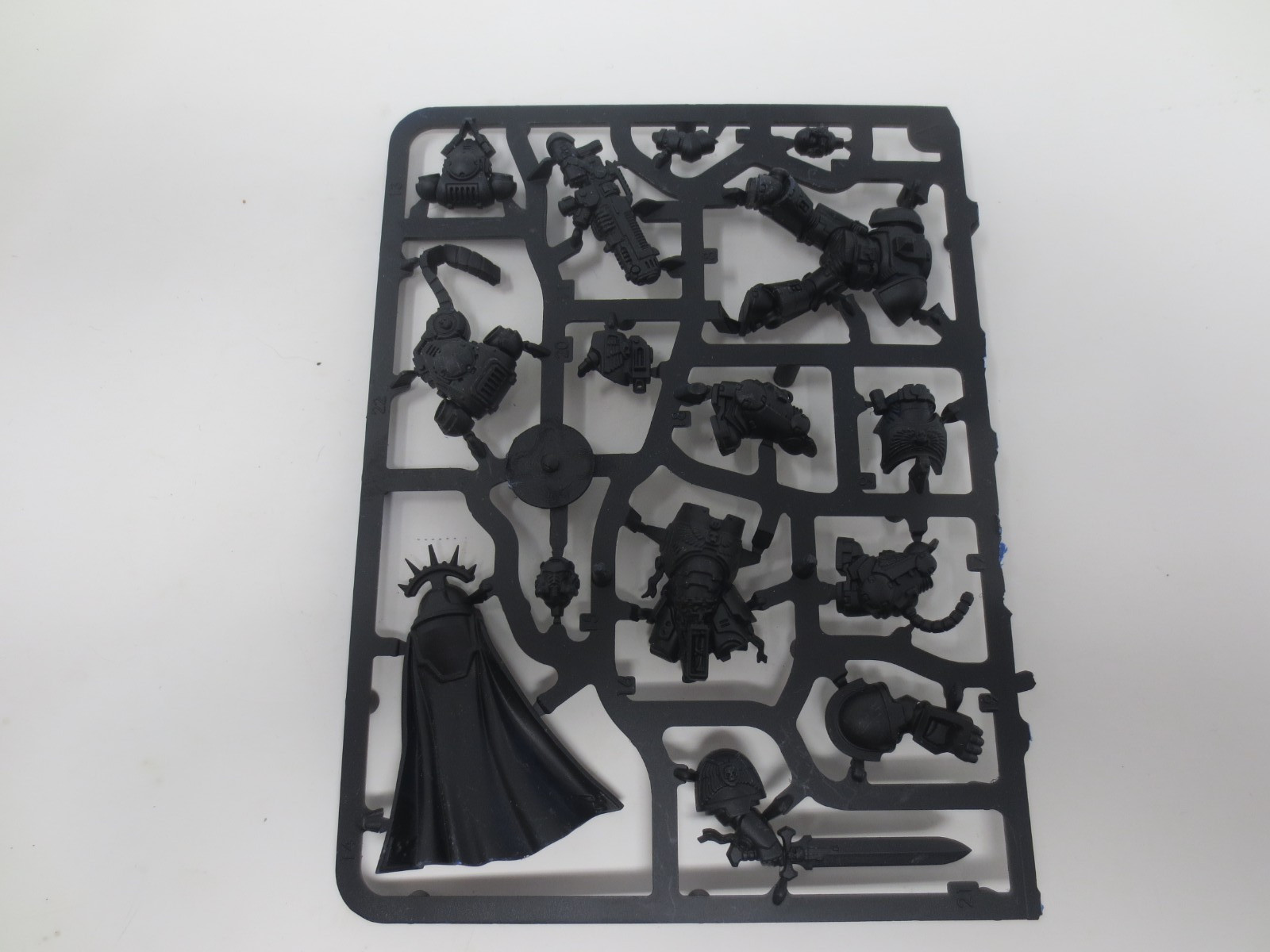 Space Marine Primaris Captain and Intercessor with Hellblaster on Sprue 40k A4