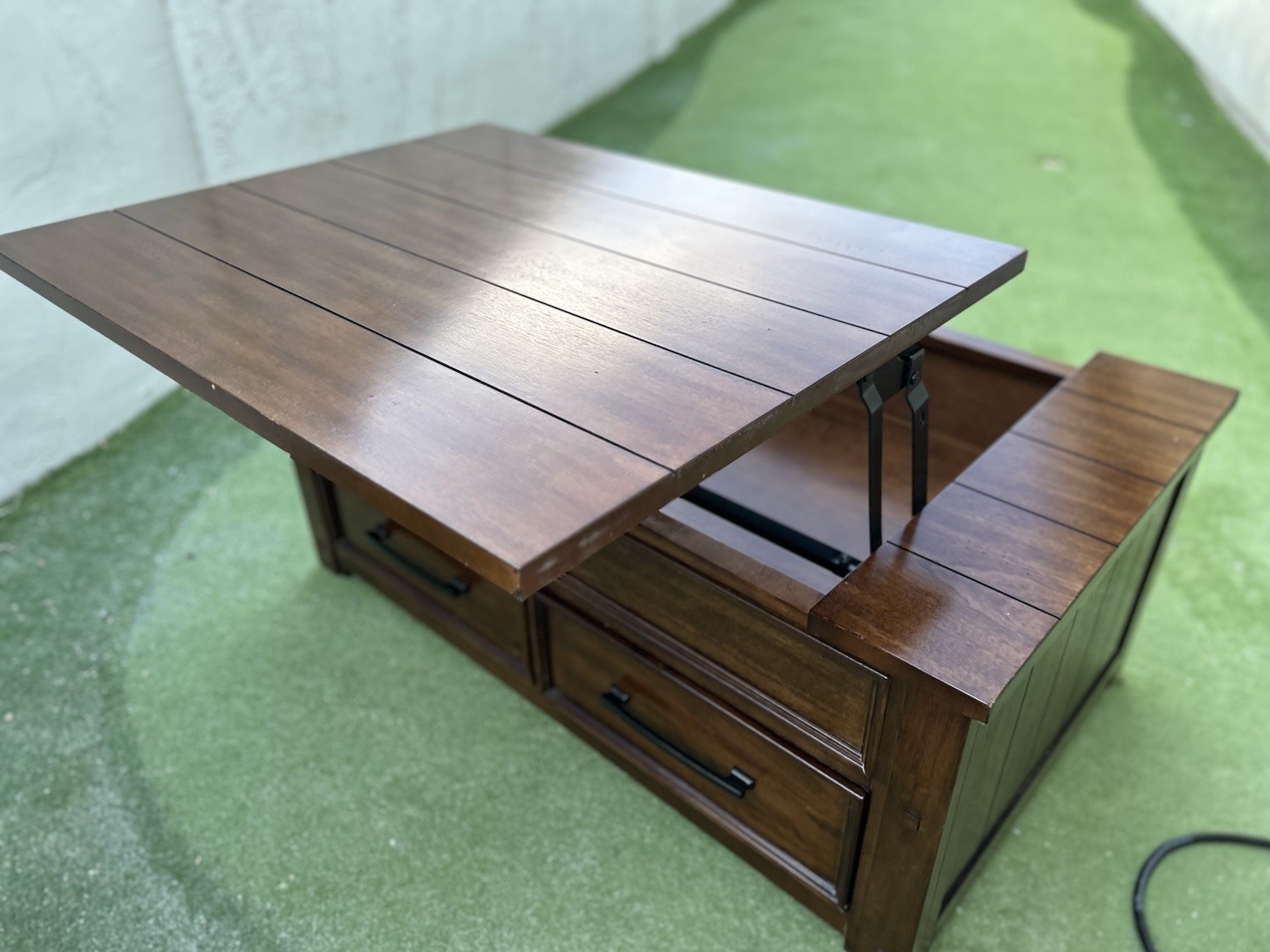 Beautiful wood Chest/table/desk