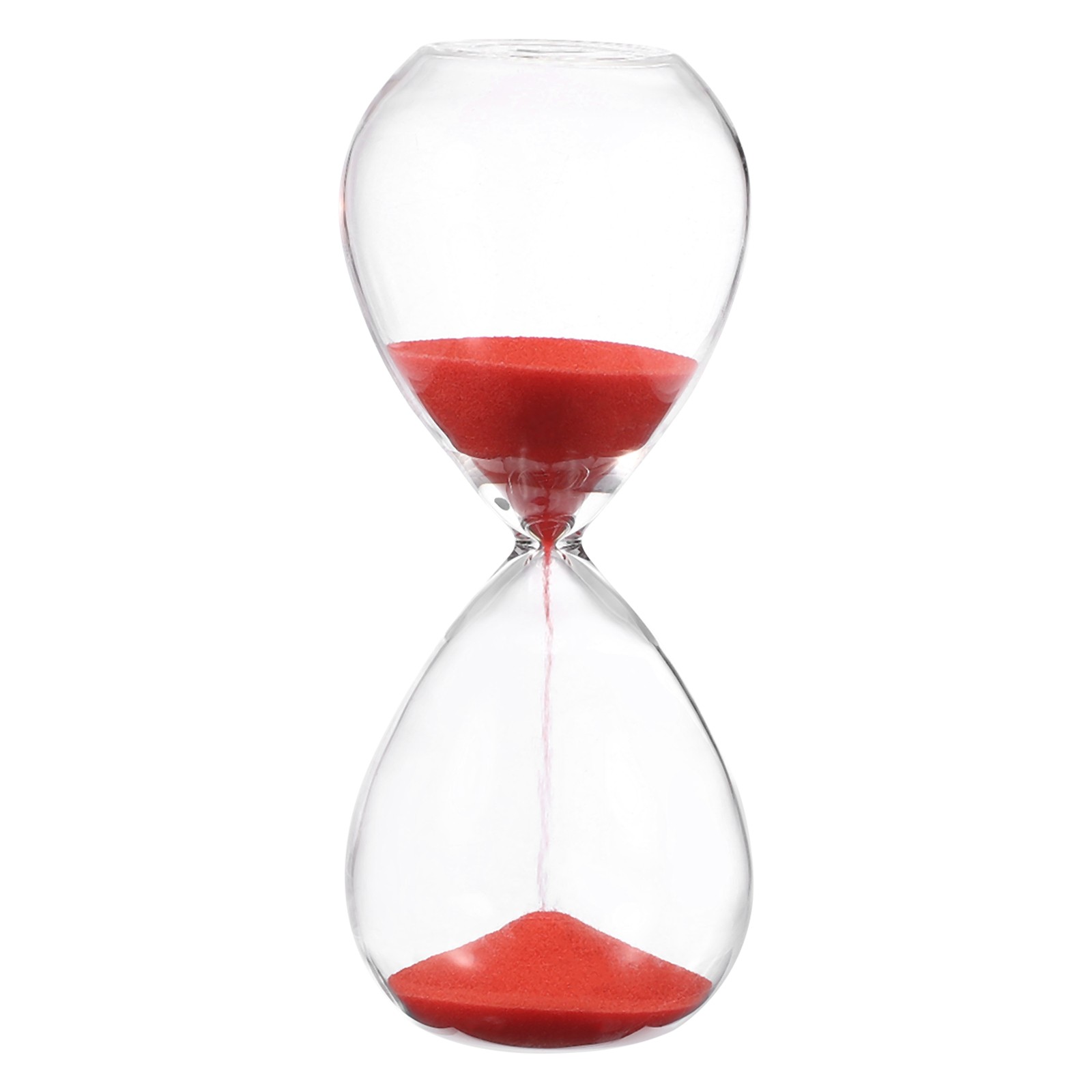 5 Minutes Sand Timer, Watch High Glass Sandglass Timer, Red