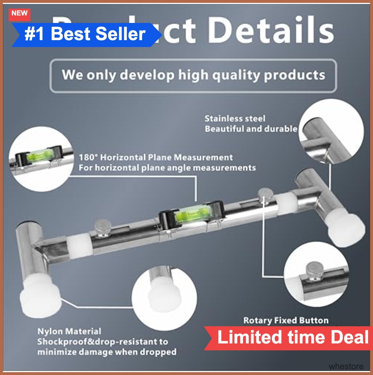 Steering Wheel Level Alignment Tool 300mm 350mm Internal Diameter Spring Loaded