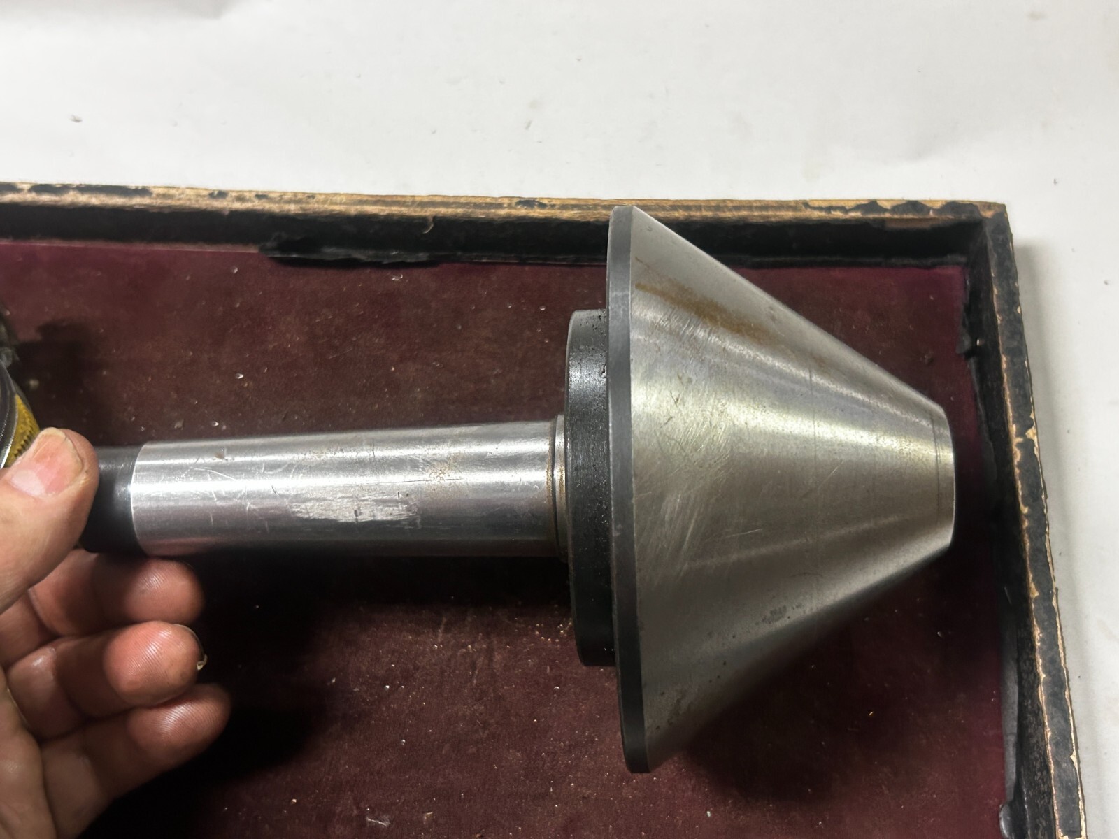 MACHINIST DsKTXS   TOOLS LATHE MILL Large Live Center Fixture 5" Diameter