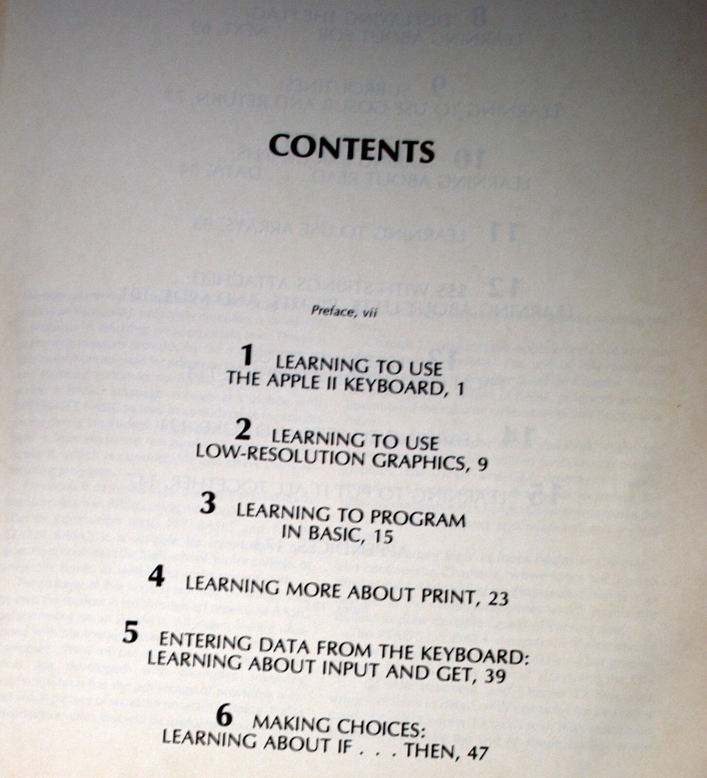 Apple Basic Programming