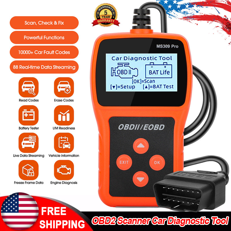 Automotive OBD2 Scanner OBD Code Reader Car Diagnostic Tool Check Engine Fault A
