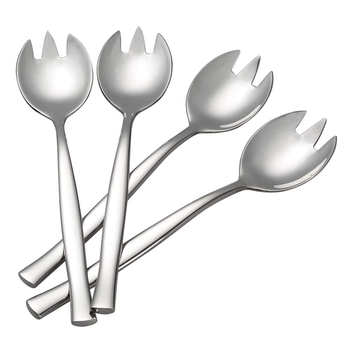 4-Pack Sporks, 7.9 Inch Stainless Steel Sporks, Metal Spork Set for Pasta, So...