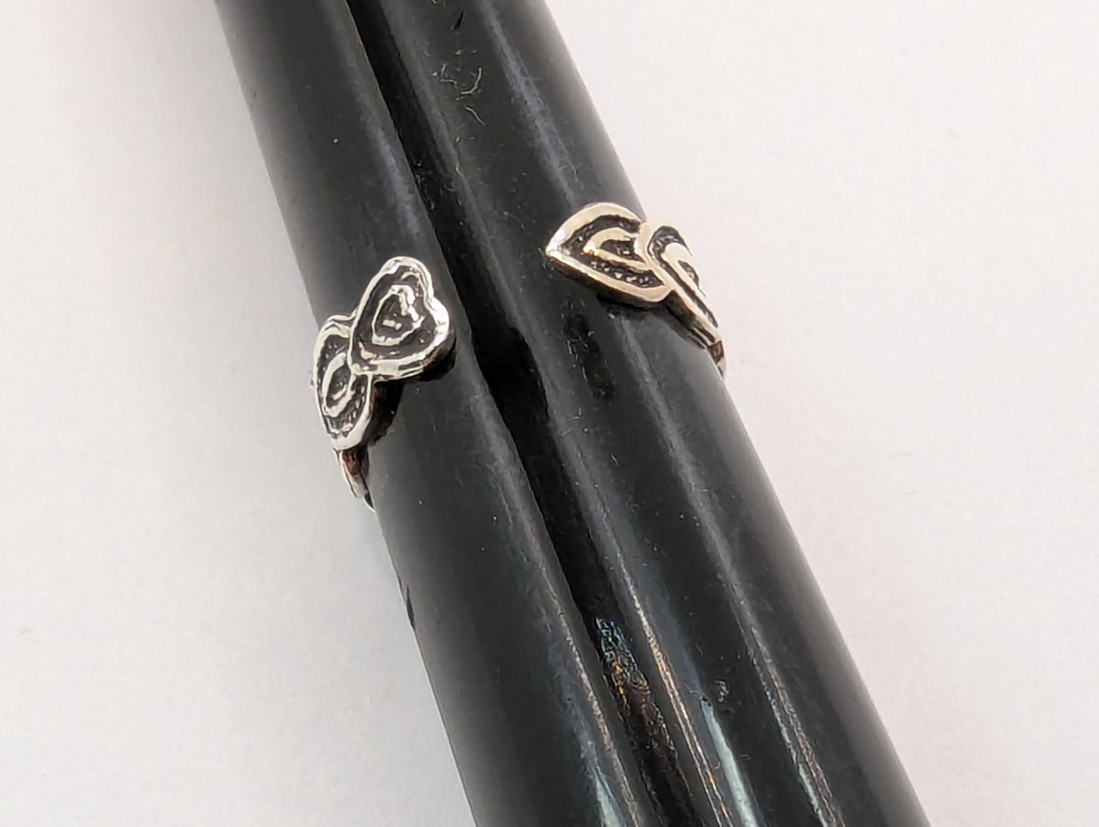 Sterling Silver Toe Ring. Hearts Design. Adjustable Size. 925 Sterling Silver
