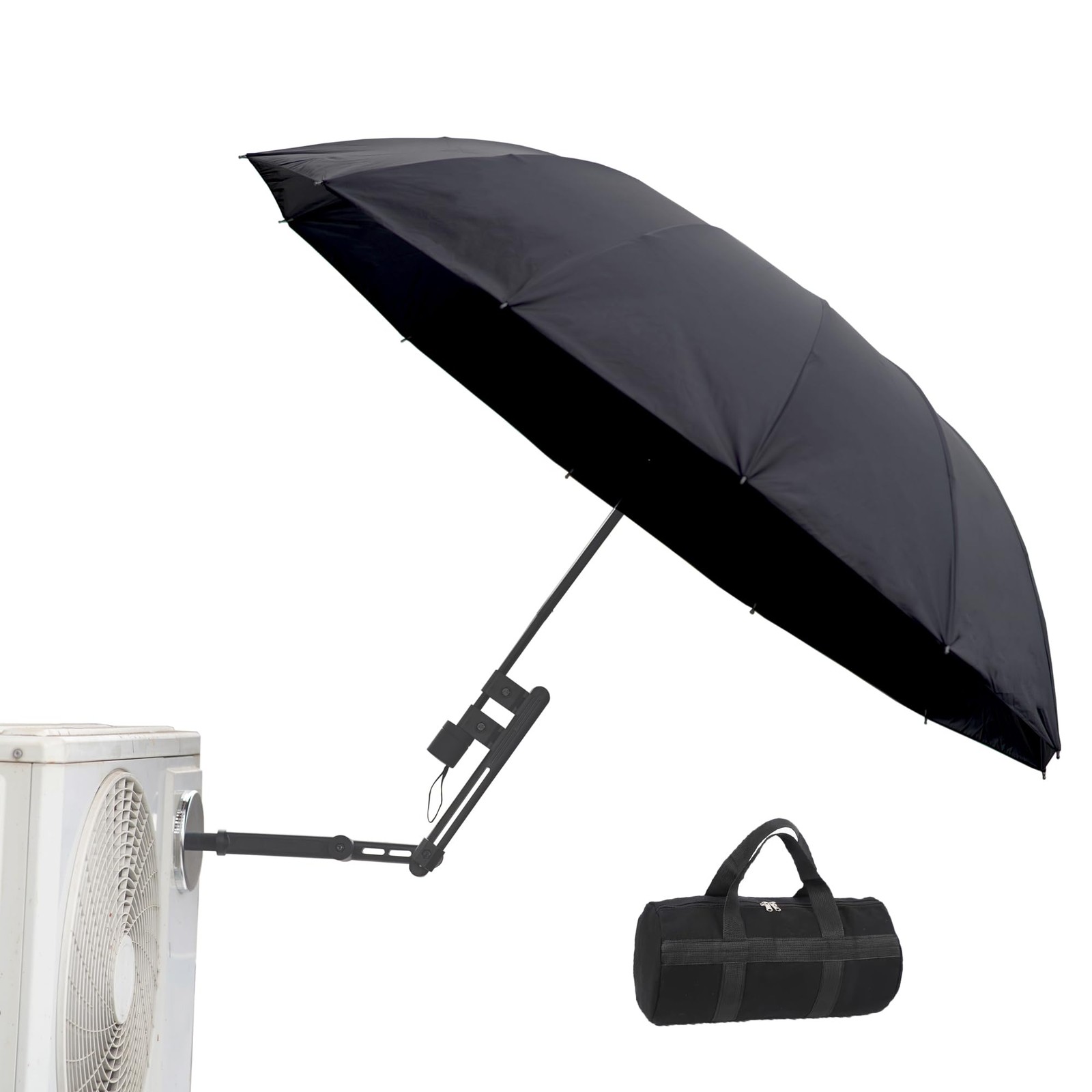 HVAC Umbrella with Magnetic Base, Dual-Axis 360° Rotation, Oversized Magnetic...