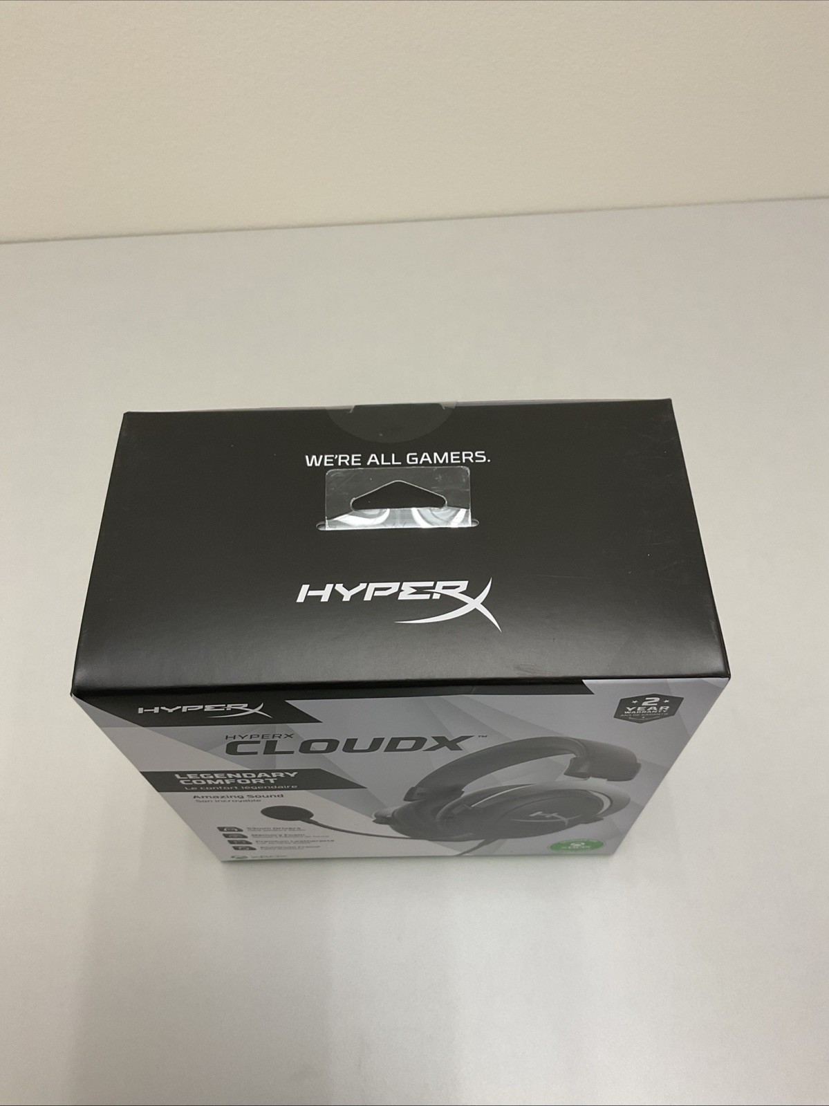 Hyper CloudX Gaming Headset (Black-Silver) - Xbox T34-23