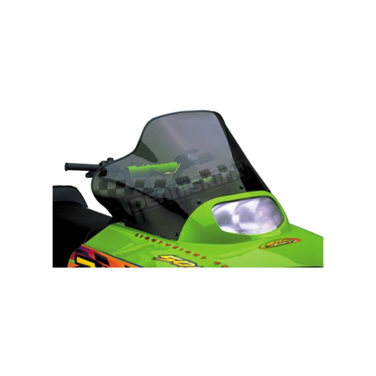 PowerMadd by Cobra 16"" Medium Smoke/Black Windshield - 12230