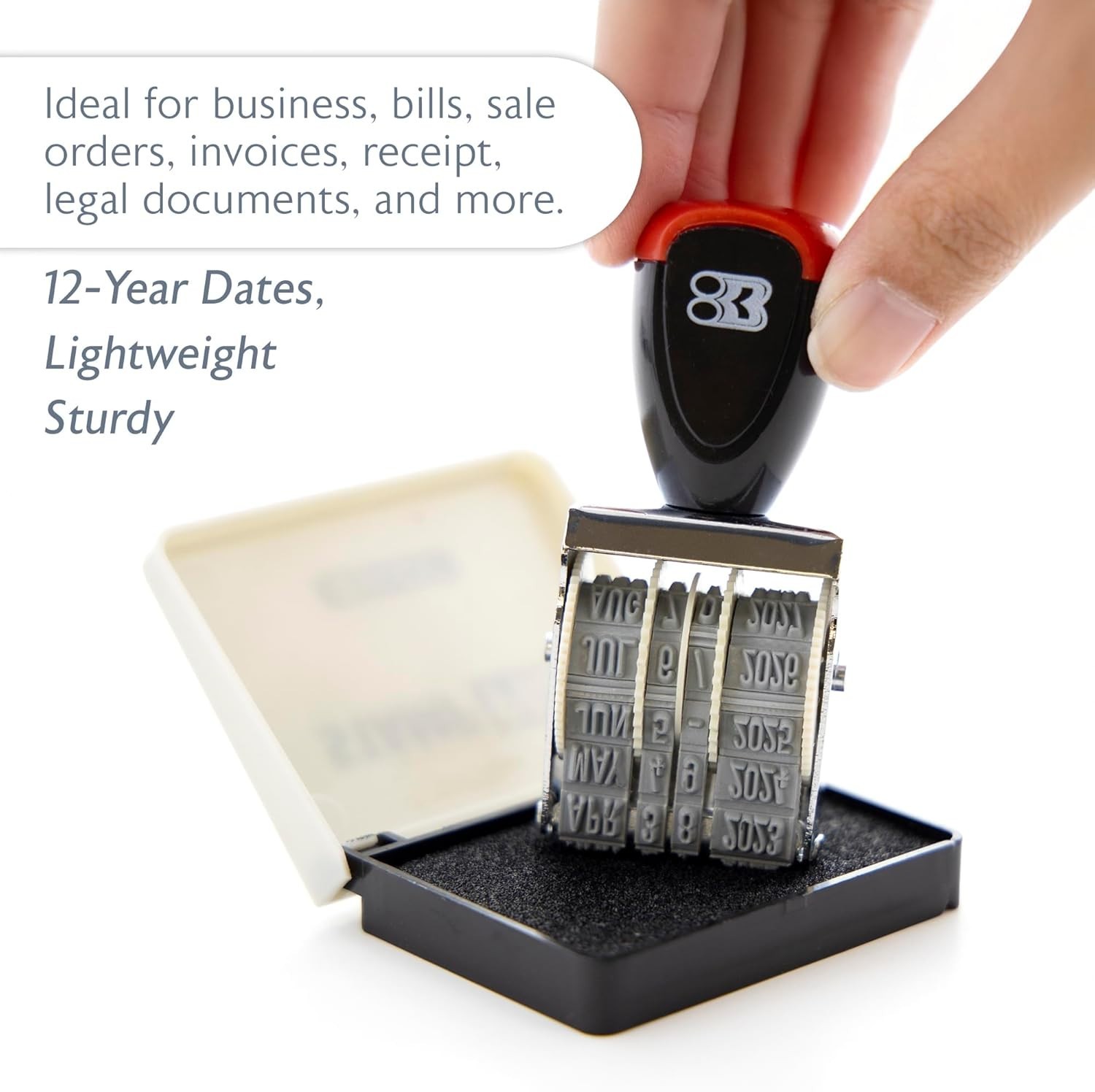 Date Stamp with Ink Pad 1 Count