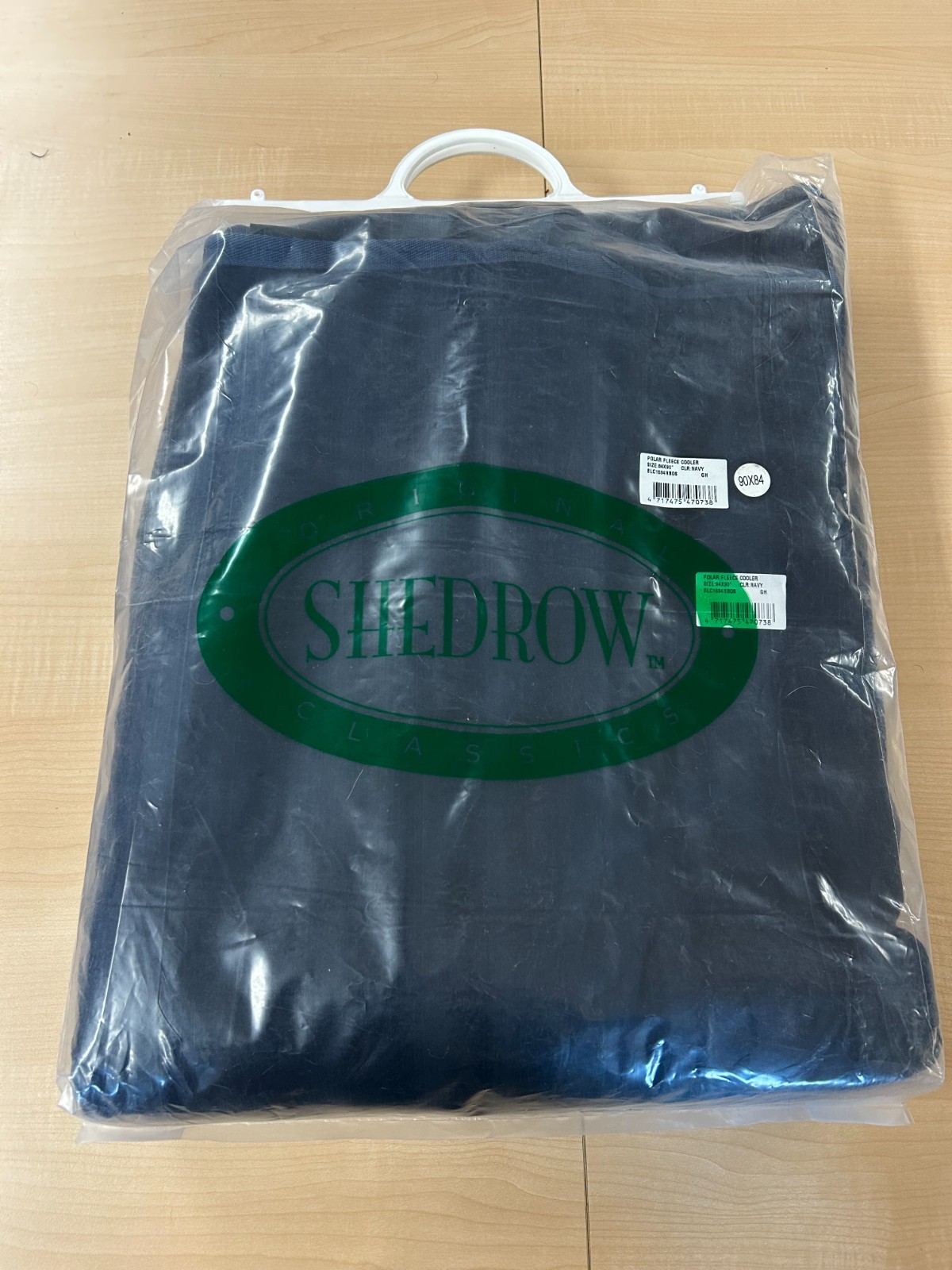 Shedrow Polar Fleece Horse Cooler Navy 84" x 90" NEW W/ TAG