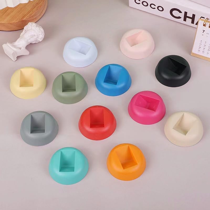 12PCS 3D Floating Frame Display Stand, Jewelry Box, Gift Round Stands,Type 5