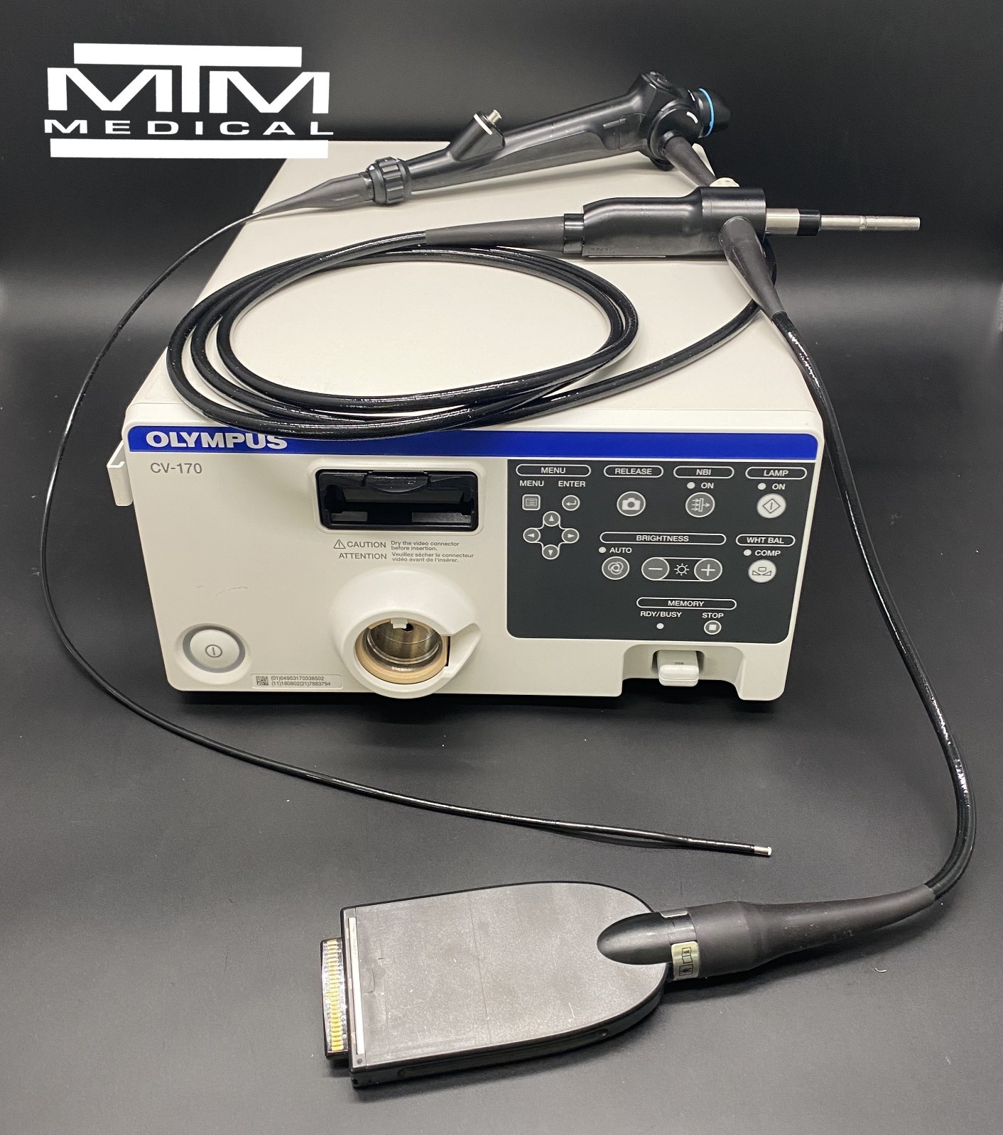 Olympus Video Processor & LED Light Source & Uretero-Reno Videos (CV-170, URF-V)