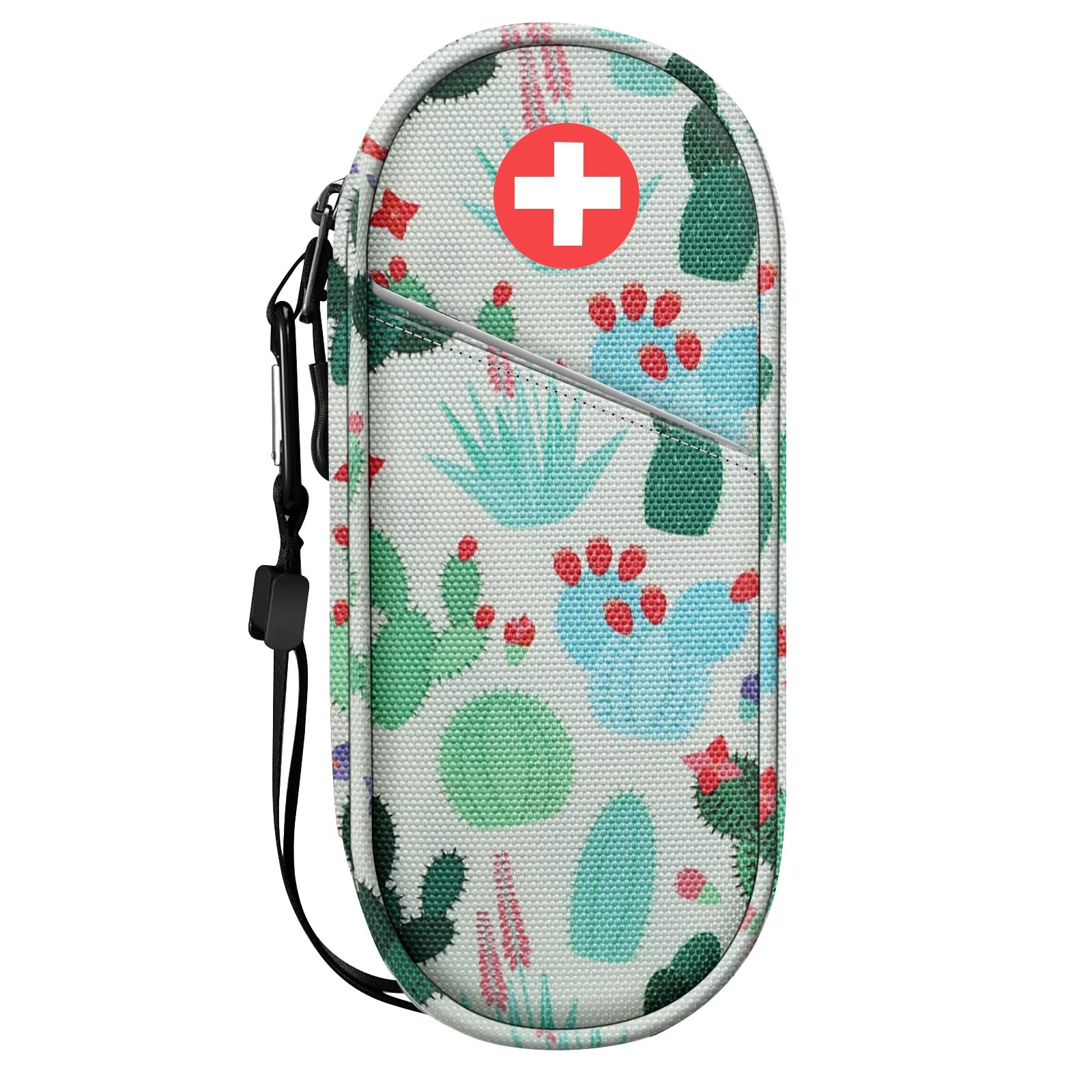 EpiPen Medical Carrying Case Insulated, Travel Medication Organizer Bag Emerg...