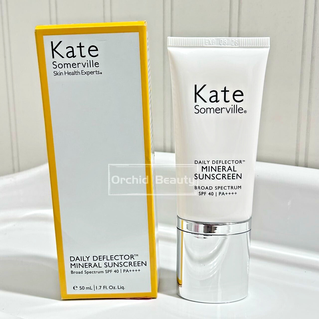 New Kate Somerville Daily Deflector Mineral Sunscreen SPF40 Full Size 50ml/1.7oz