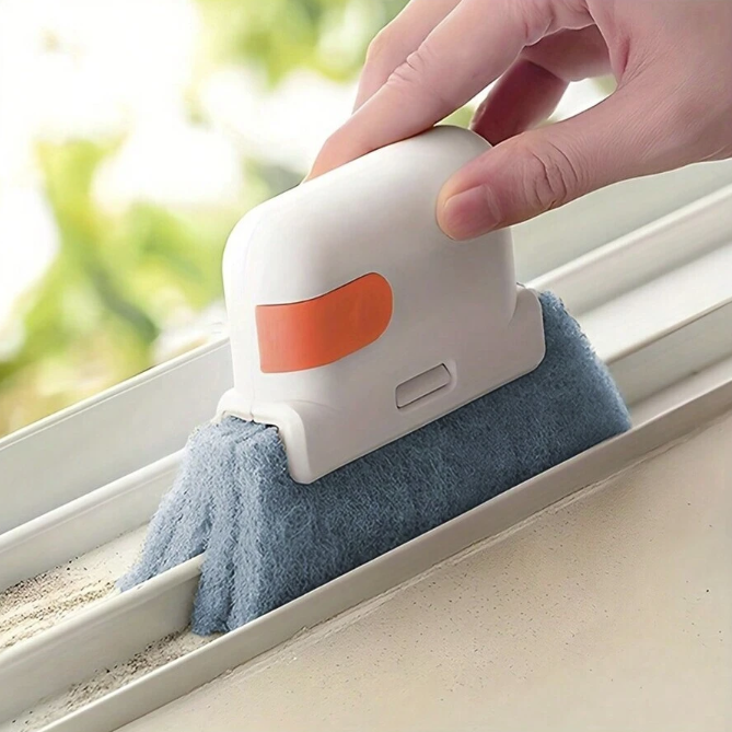 1PC Window Cleaning Brush for Glass, Gaps & Tracks - NEW