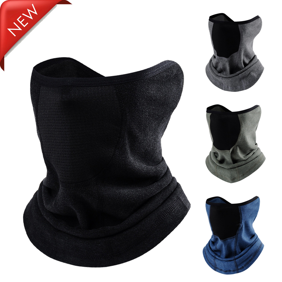 Winter Face Mask Scarf Windproof Breathable Skiing Hiking Cycling Outdoor Sport