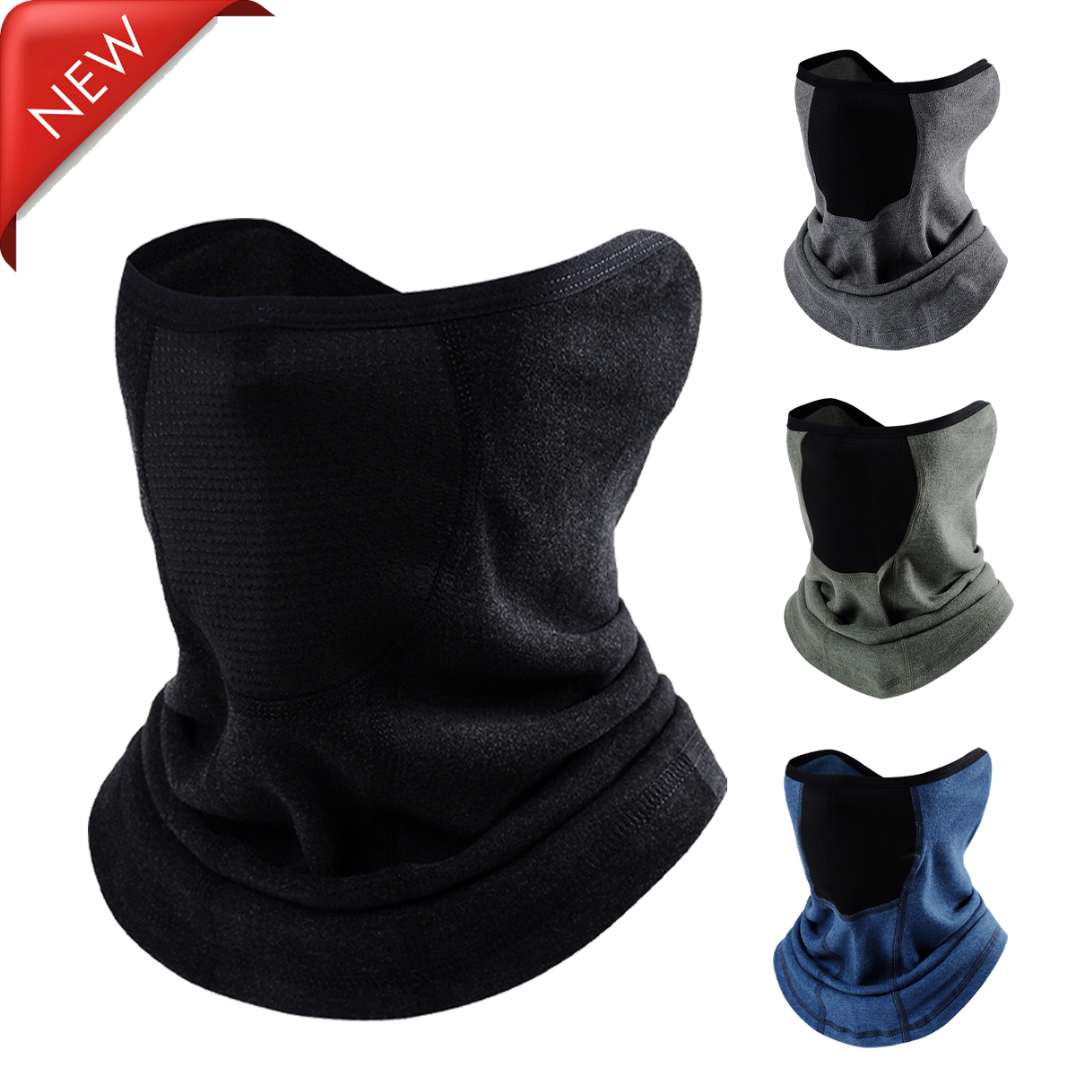 Winter Face Mask Scarf Windproof Breathable Skiing Hiking Cycling Outdoor Sport