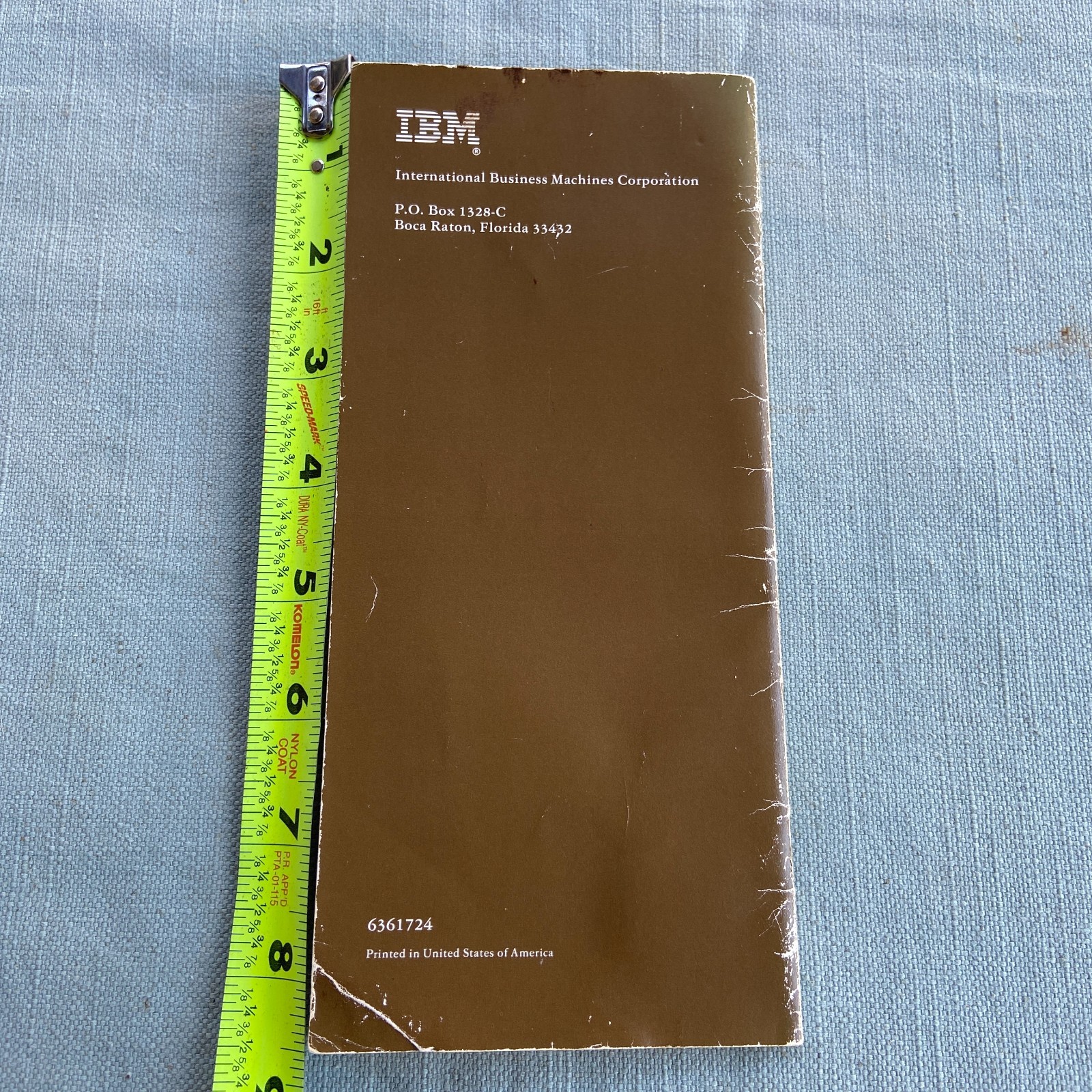 Vintage IBM BASIC Quick Reference Book Manual 1st Edition 1984 PC Hardware Libra