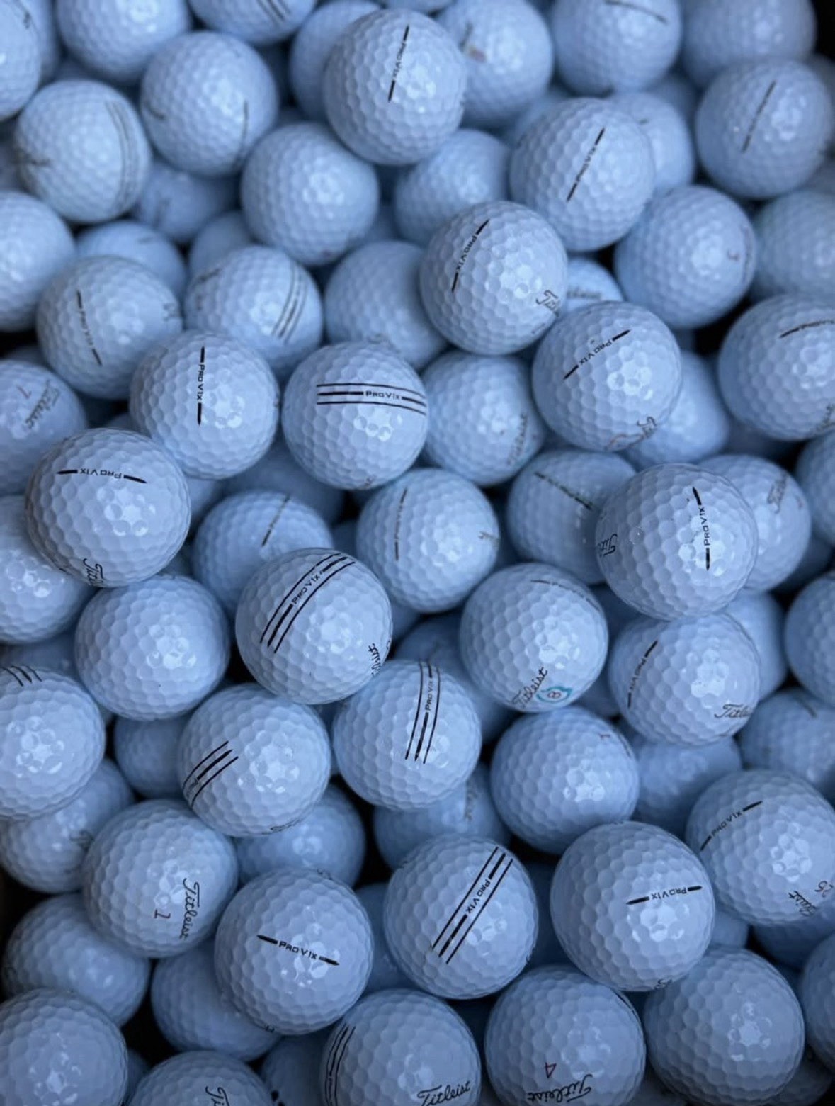48 Titleist ProV1x 2025 Golf Balls 5/4A