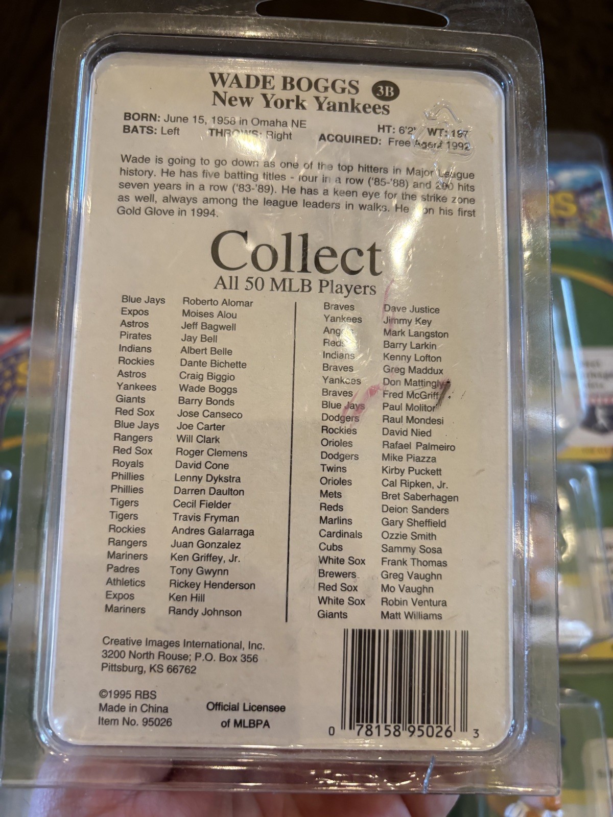 LOT of (12) Micro Stars MLB Figures NEW/Sealed NIP Baseball Wade Boogs & More