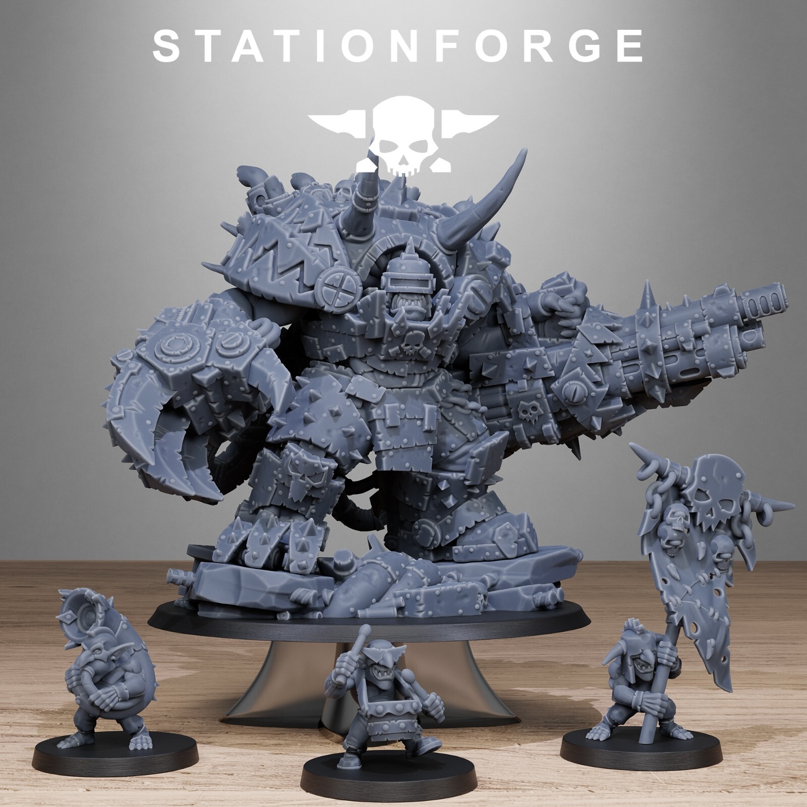 Orkaz Grand Nutta 3.0, Orc Boss, Stationforge