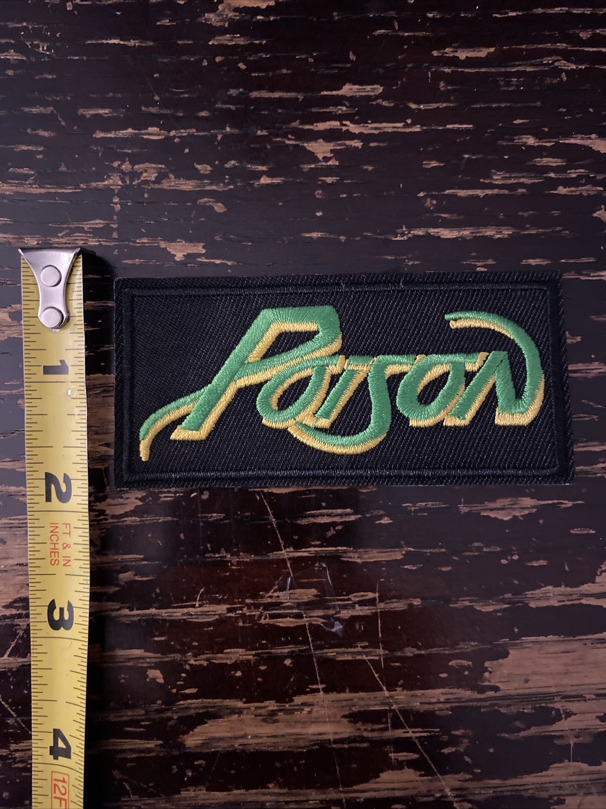 Poison - Embroidered Iron on patch - Punk/Rock/Metal Band