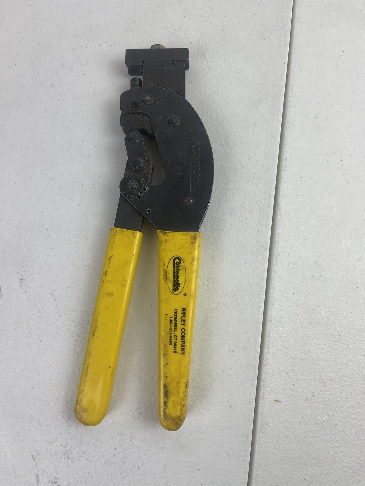 CABLEMATIC # CR EZT Cable Crimper Pliers Ripley Company CATV Crimp