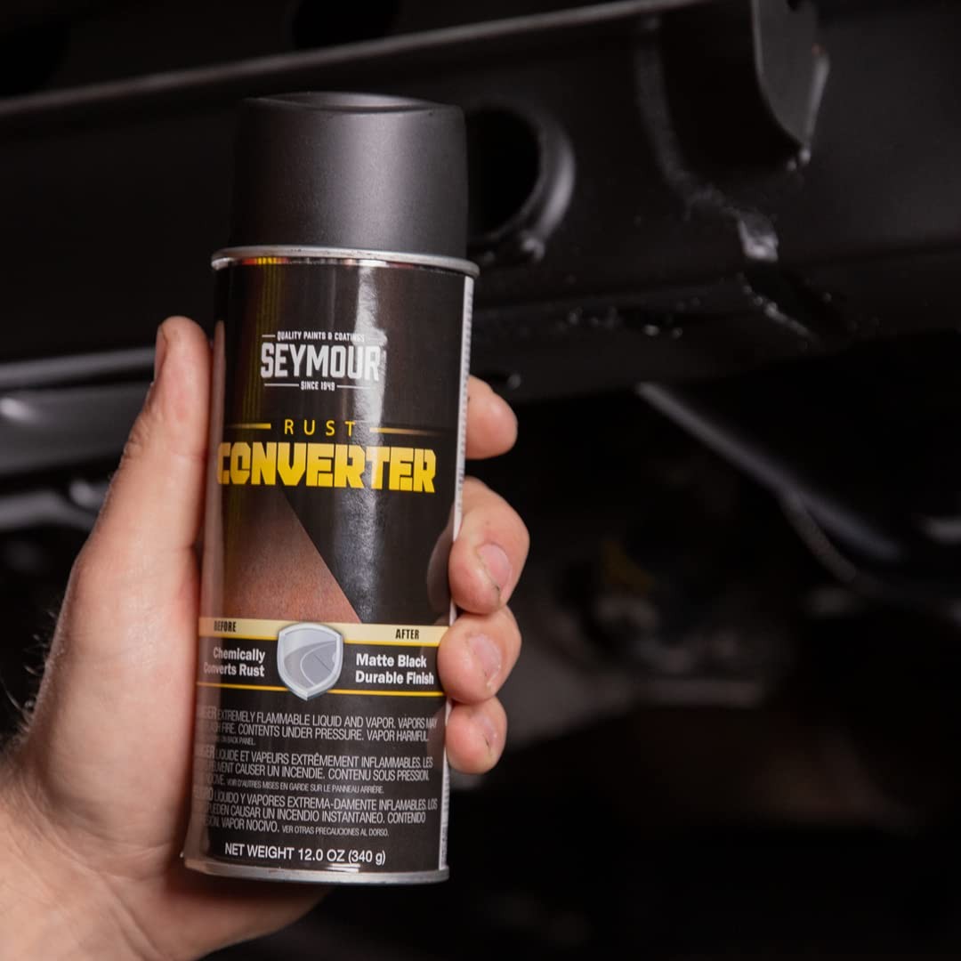 Seymour 16-45 Rust Converter, Black 16 oz,