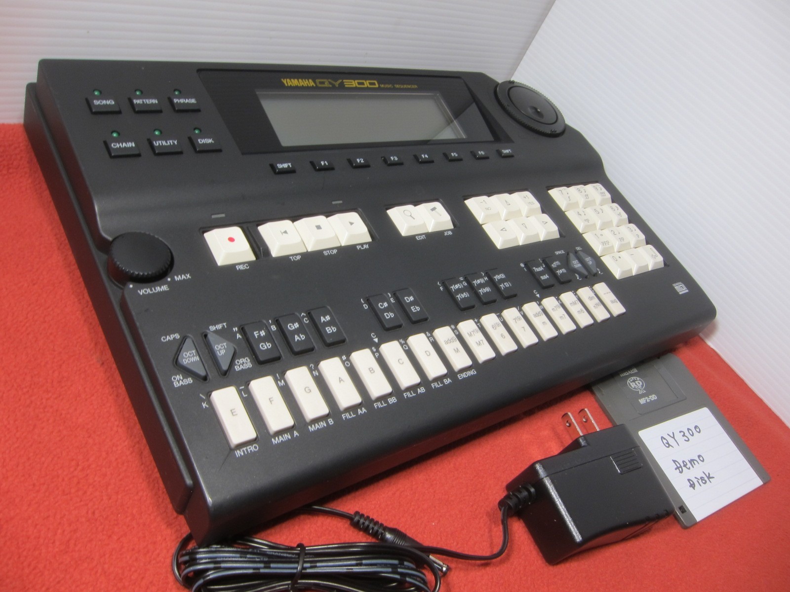 Excellent Yamaha QY300 Music Sequencer Sound Module Tested w/ power supply