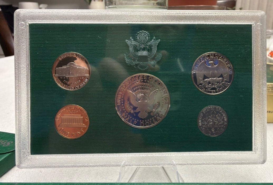 ** 1995 US Mint Proof Set - Green Box - Rare **