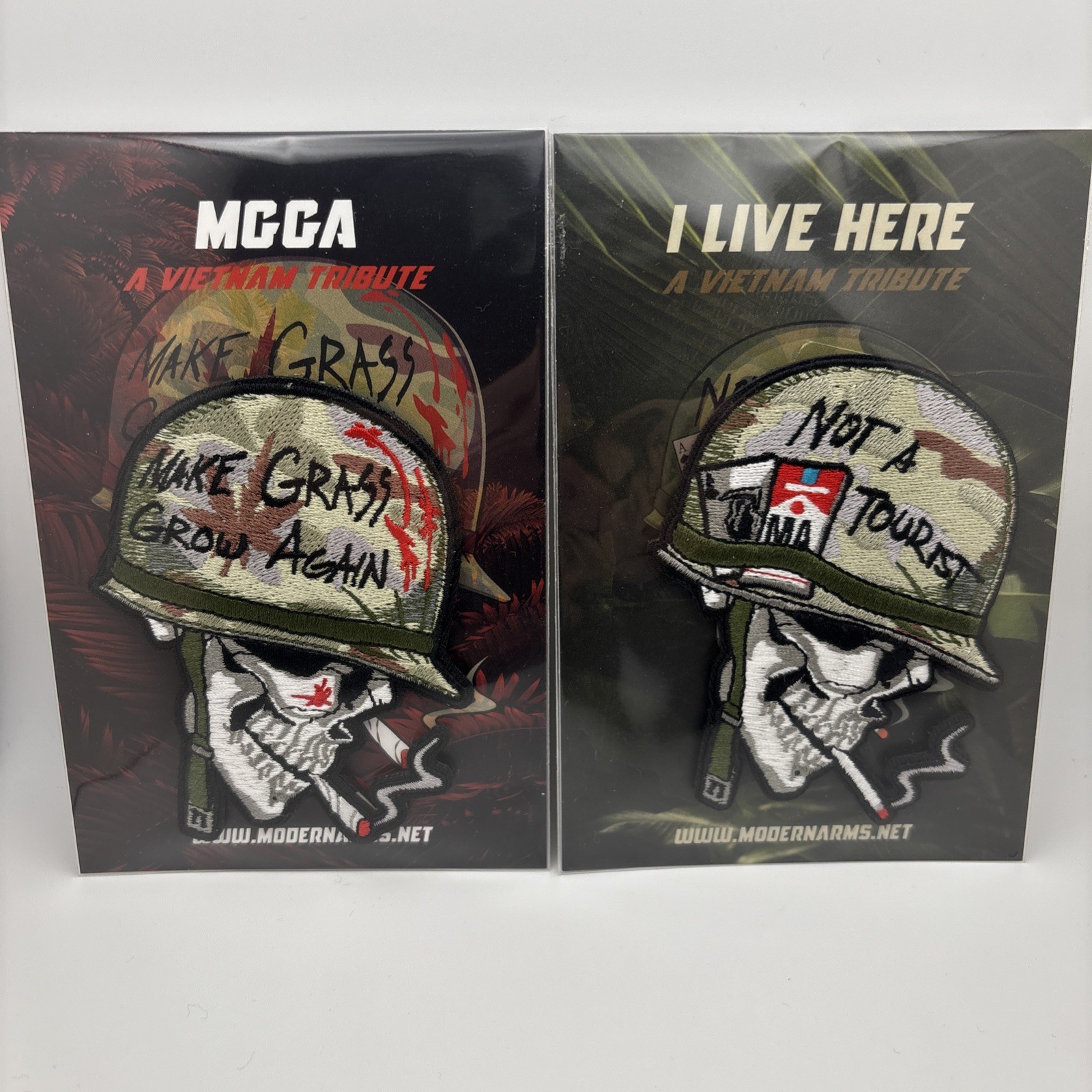 Limited Edition Embroidered Vietnam Themed Morale Patches
