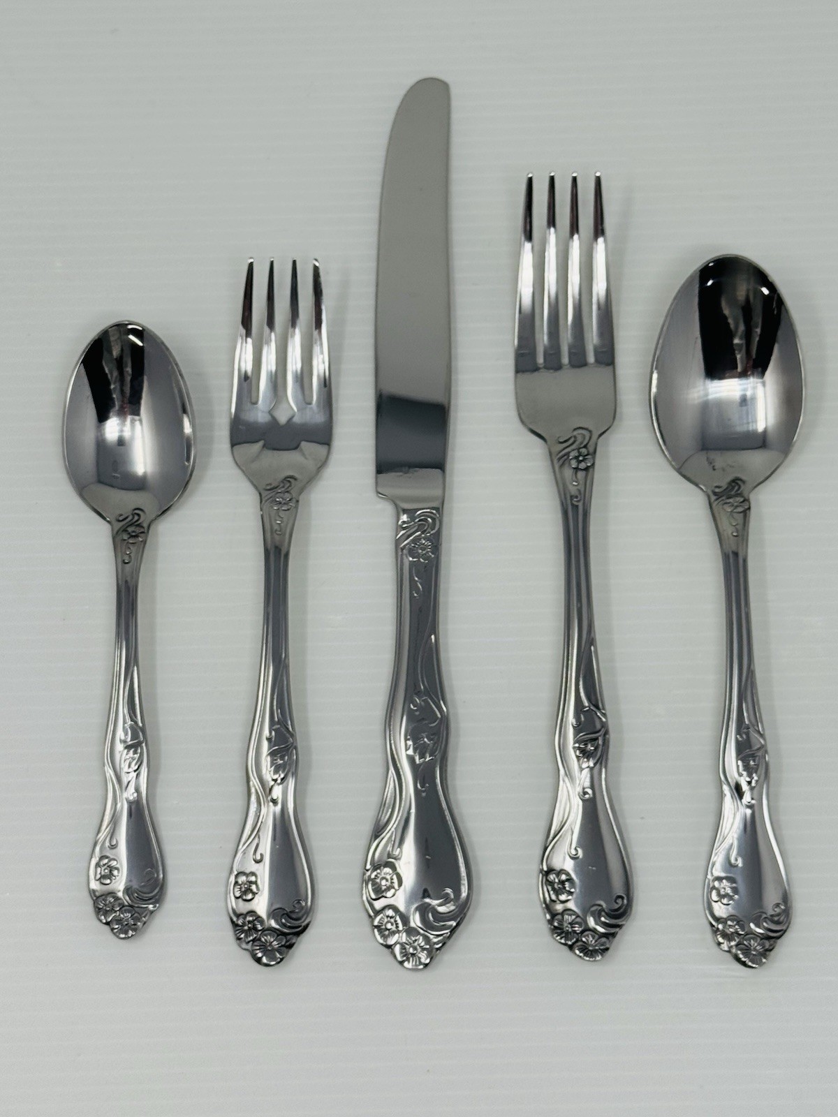 Oneida Stainless 18/0 Camille Pattern Glossy Serving Set 5 Piece NEW**