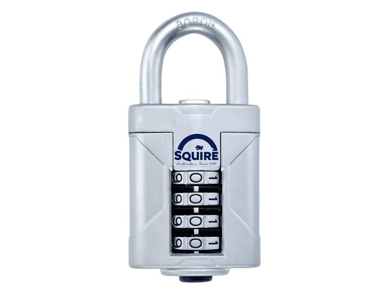 Squire Vulcan Open Boron Shackle Combination Padlock 50mm Boxed HSQVC50BX