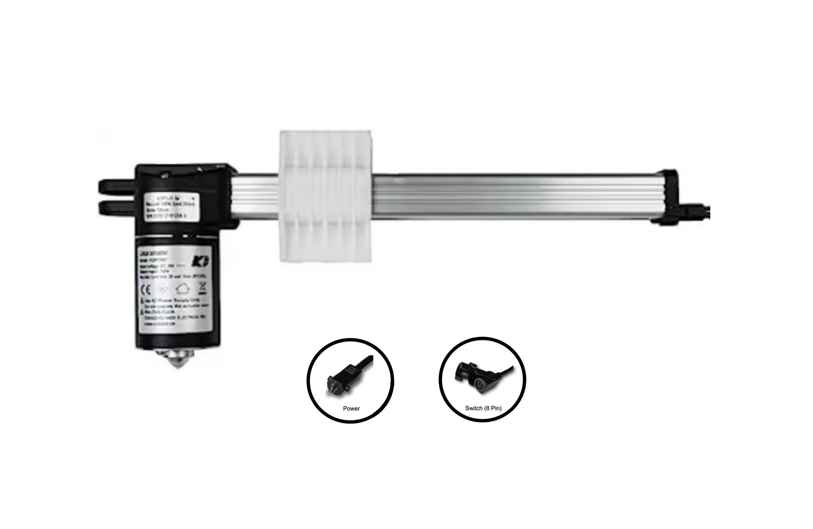 KAIDI Motor Replacement Model KDPT007-54 Linear Actuator for Recliner Chair