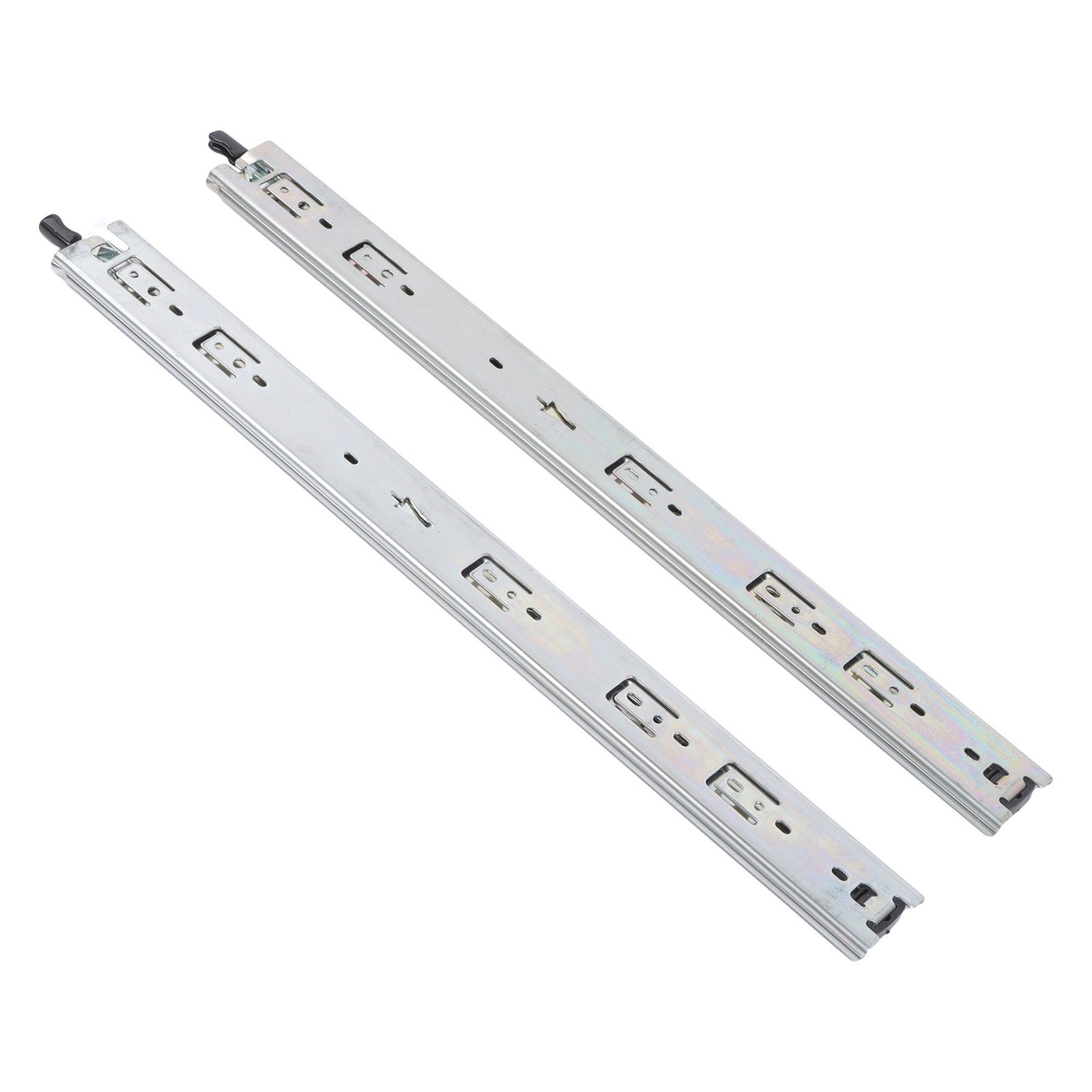 22 Inch Heavy Duty Locking Drawer Slides 150LB Full Extension Side Mount
