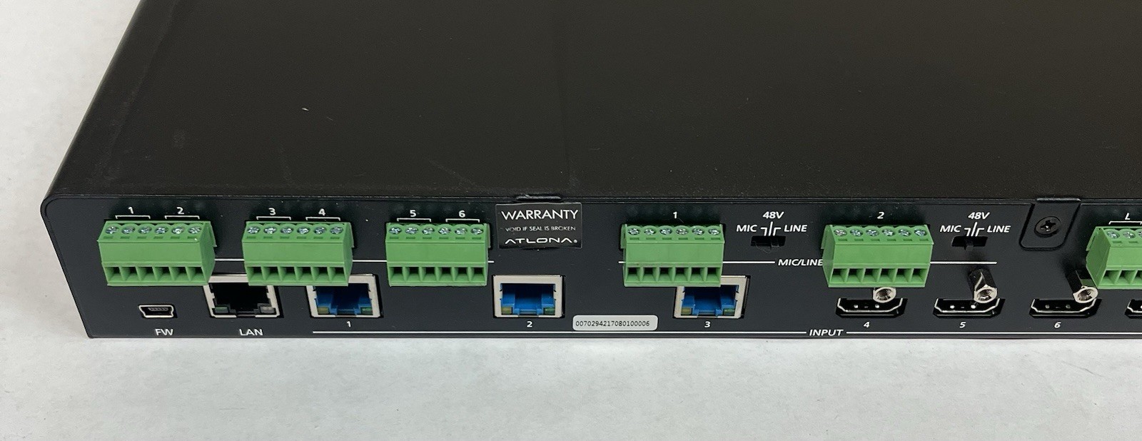 Atlona AT-UHD-CLSO-824 8x2 Multi-Format Matrix Switcher 4K / UHD