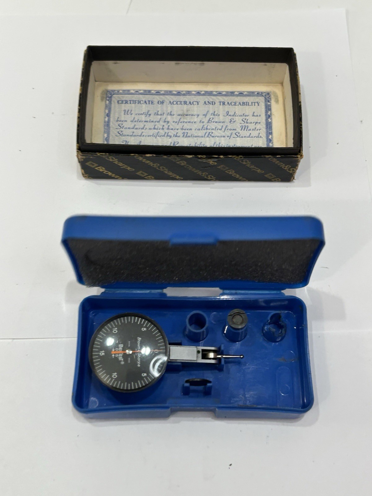 Brown and Sharpe 7031-5 Bestest Dial Test Indicator .0005"  Swiss Made