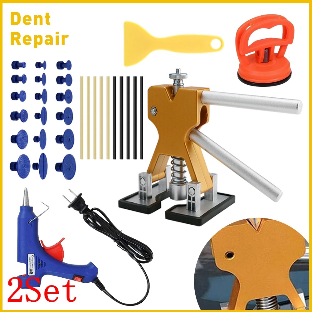 New Car Body Dent Puller Hammer Tool Paintless Hail Damage Remover Repair Kit
