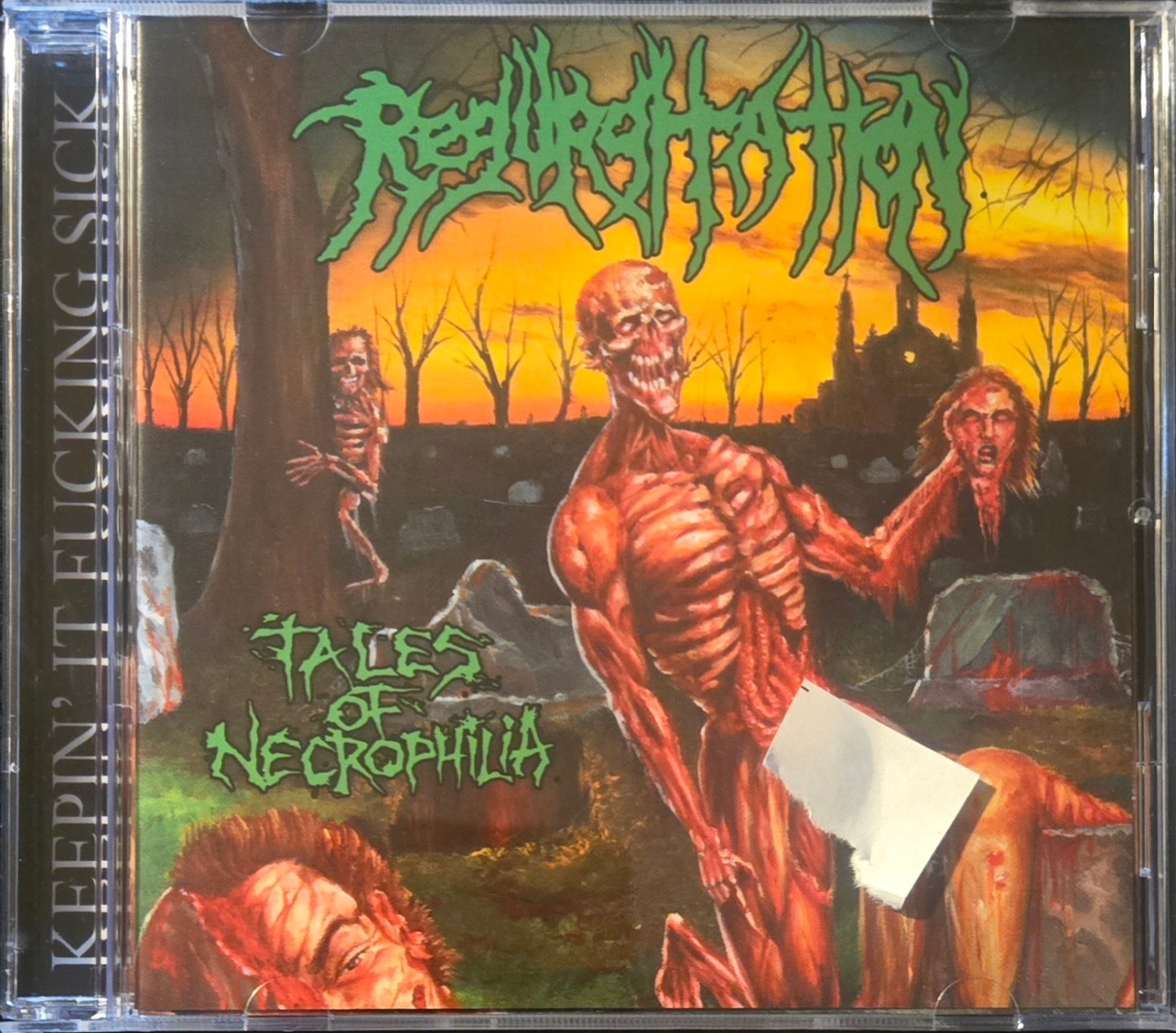 Regurgitation - Tales Of Necrophilia(CD/2024)LIVIDITY LIMBSPLITTER MEATHOOK ETD