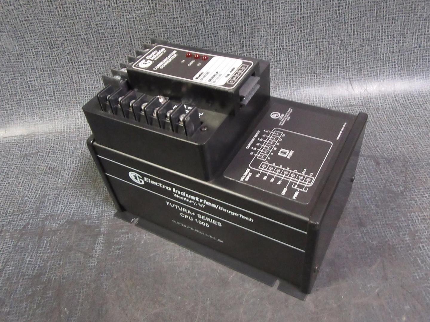 ELECTRO INDUSTRIES FUTURA + SERIES CPU1000 MULTIFUNCTION POWER 600/5A