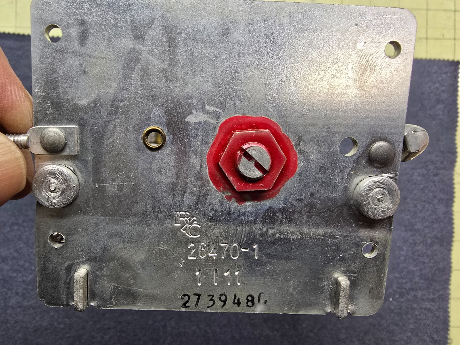 Hammarlund HQ - 180 Ham Radio Receiver Part - Band Spread Variable Capacitor