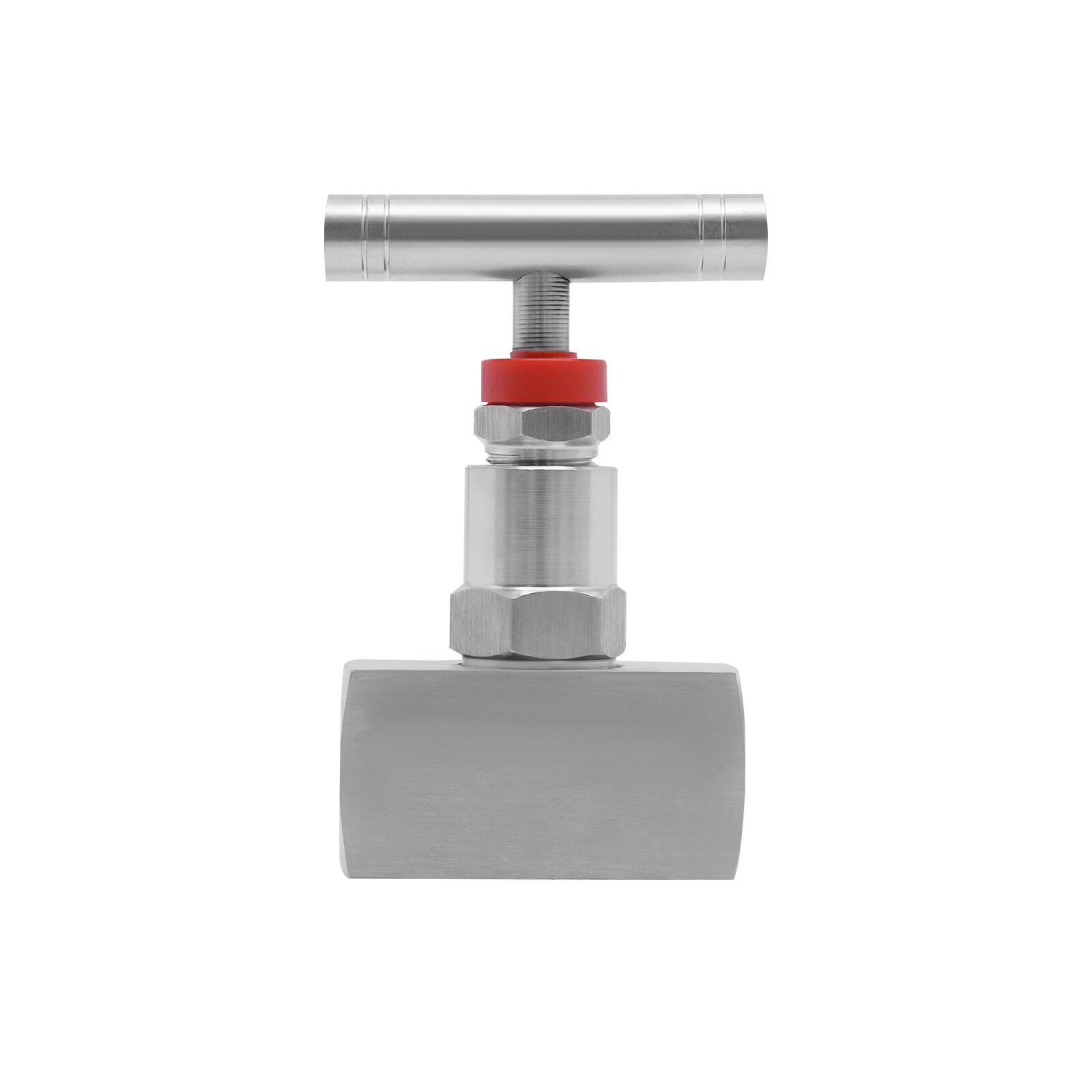 3/8 Inch Straight Needle Valve Stainless Steel Fluid Flow Control Valve 6000PSI