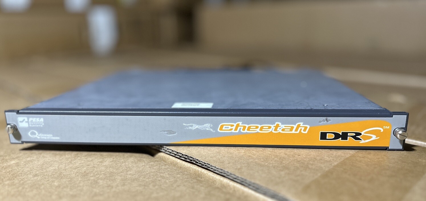 PESA Cheetah DRS 1RU Distributed Audio Routing Switcher