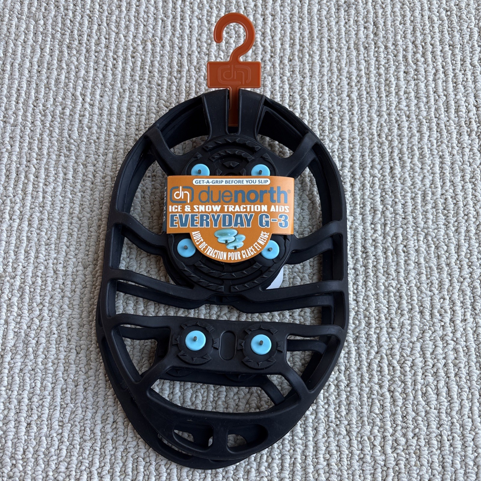 Due North Everyday Snow & Ice Shoe Traction Aids G-3 Everyday L/XL NEW