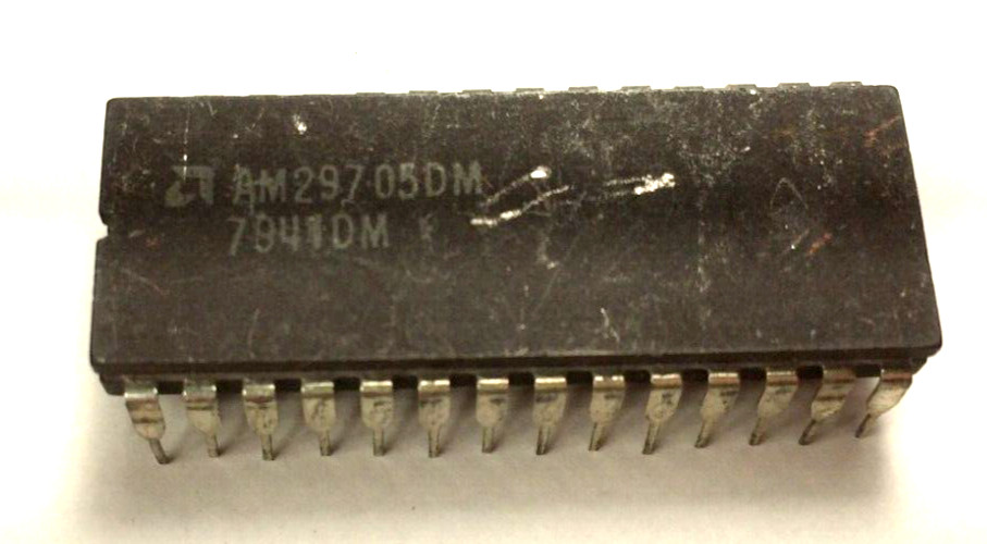 AM29705DM Date Code 1979 Ceramic Integrated Circuit Sandwiched AMD