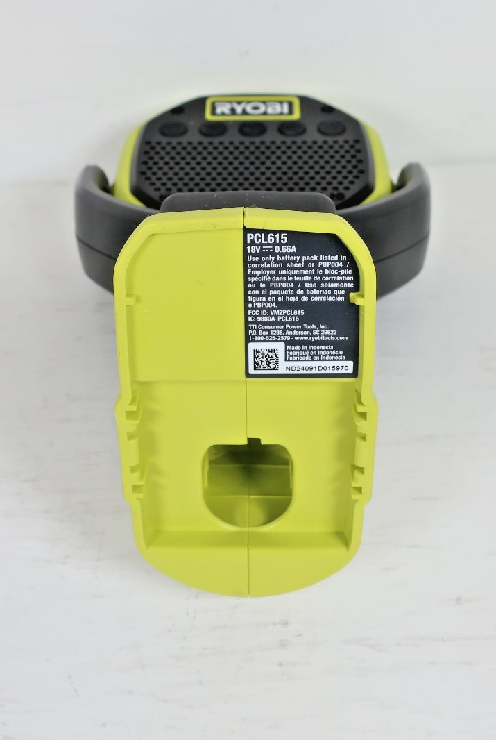 RYOBI ONE+ 18V VERSE Cordless Clamp Speaker Tool Only PCL615B Pre-Owned