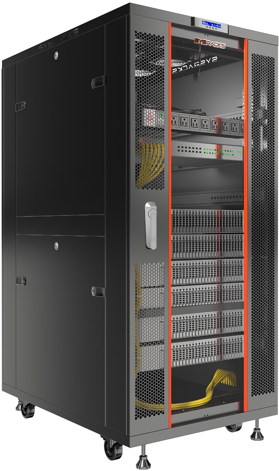 Sysracks 32U 32'' Deep IT Network Data Server Rack Cabinet