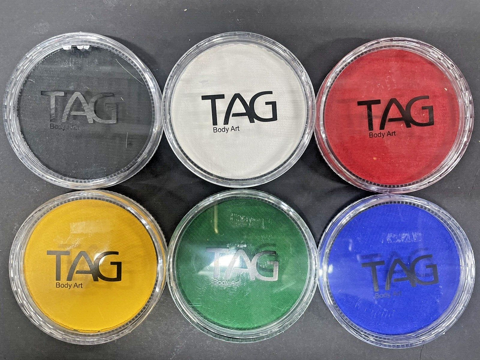 TAG Body Art  6 Colors 32g Each