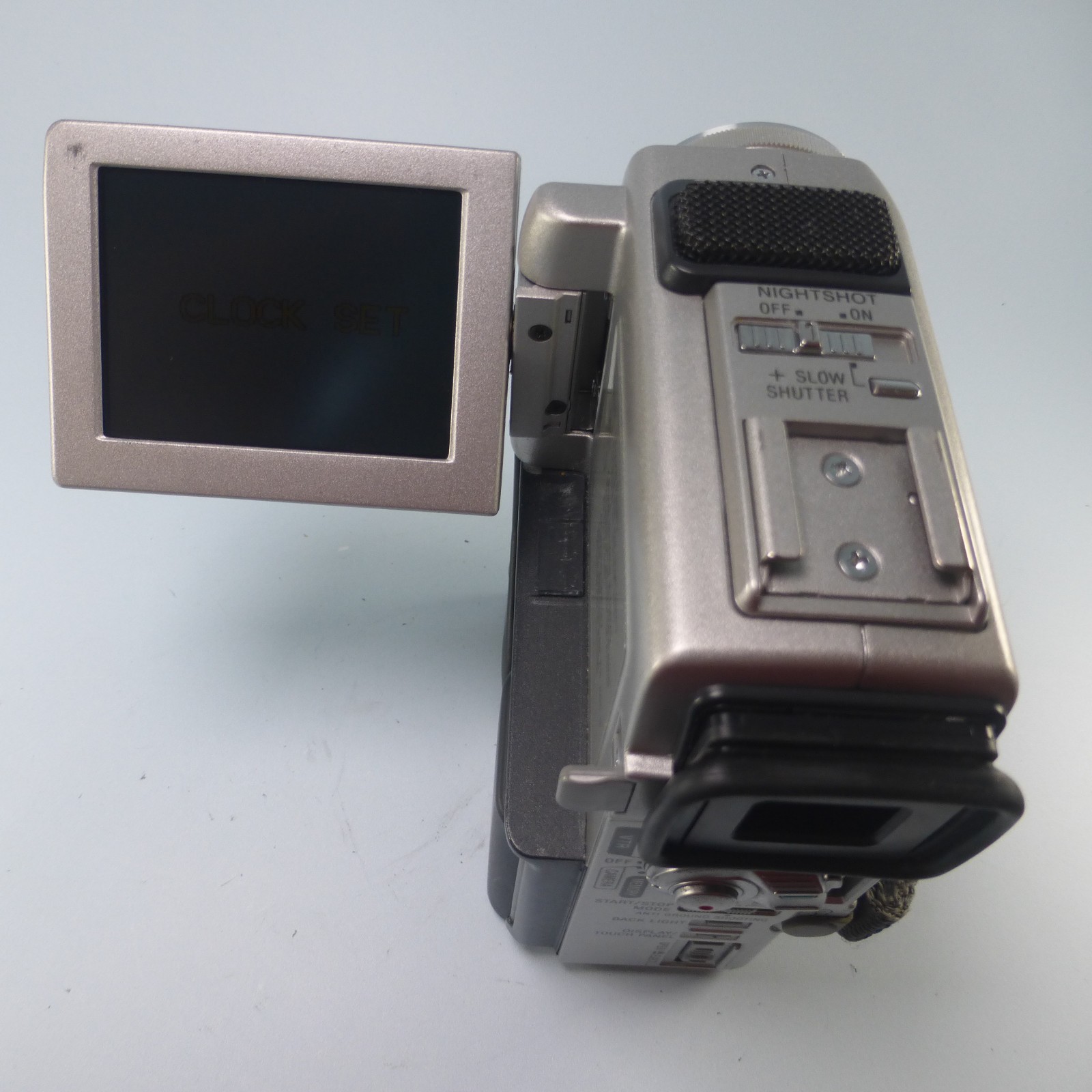 Sony Handycam DCR-PC3E Handheld MiniDV Camcorder Silver Tested