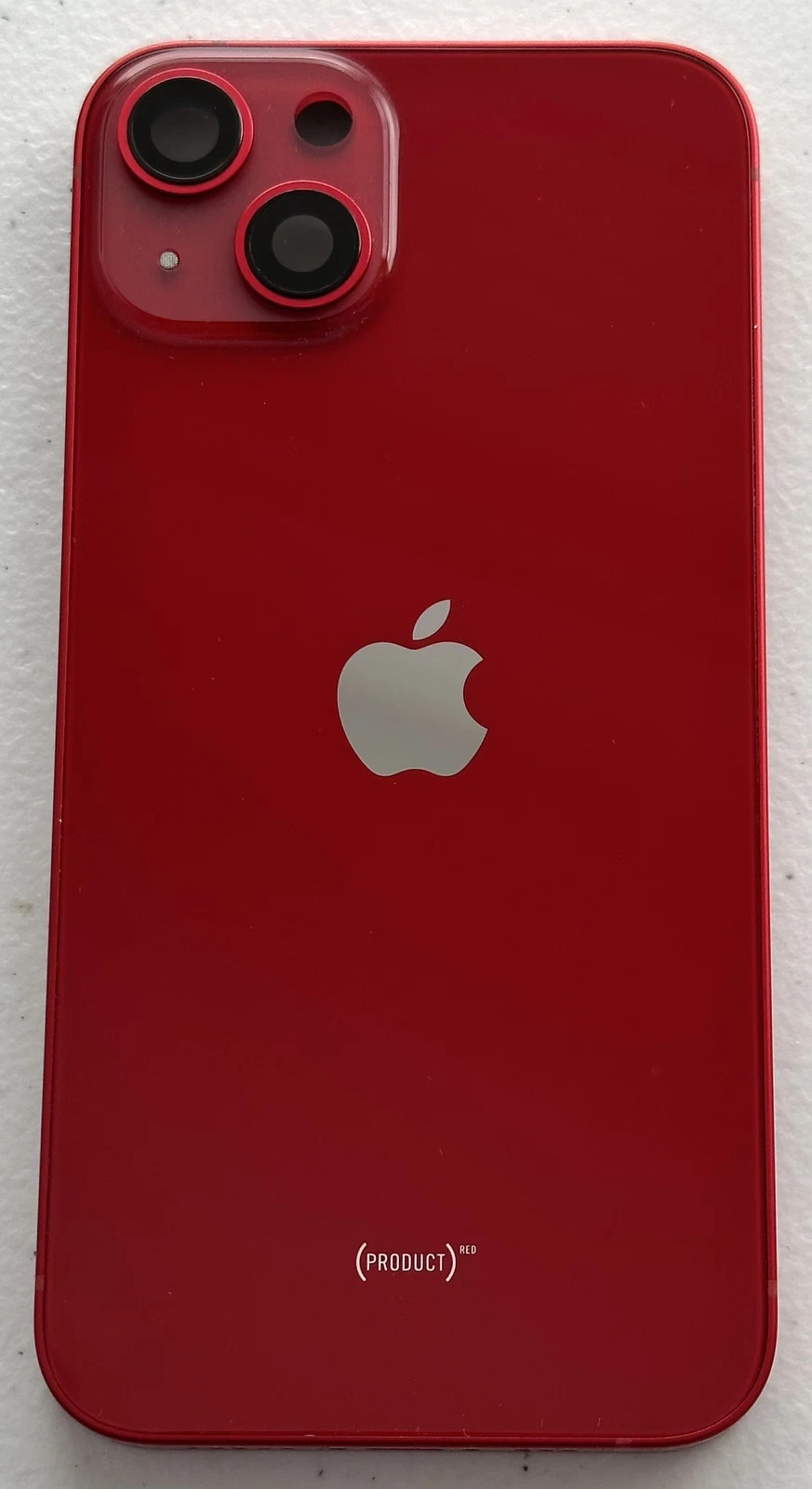 Apple iPhone 13 Mini Back Housing Frame w Charging Port OEM Pull Grade A Red